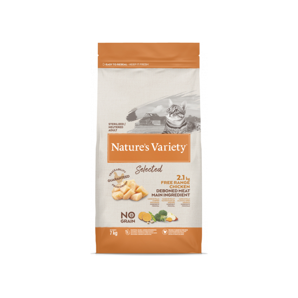 Nature's Variety Cat Selected Sterilized Free Range Chicken